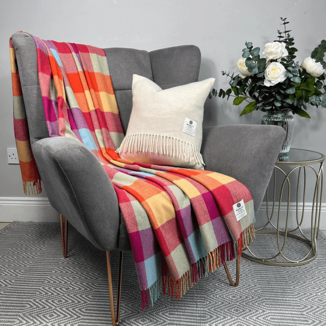 Marjorie Cashmere Merino Blankie 200x145 cm