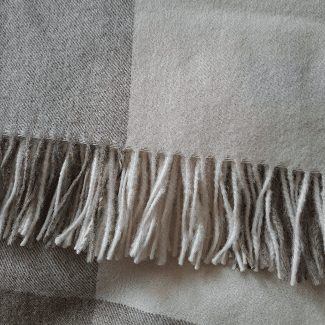 Santa Fe Baby Alpaca Blankie Walnootbruin 130x200 cm