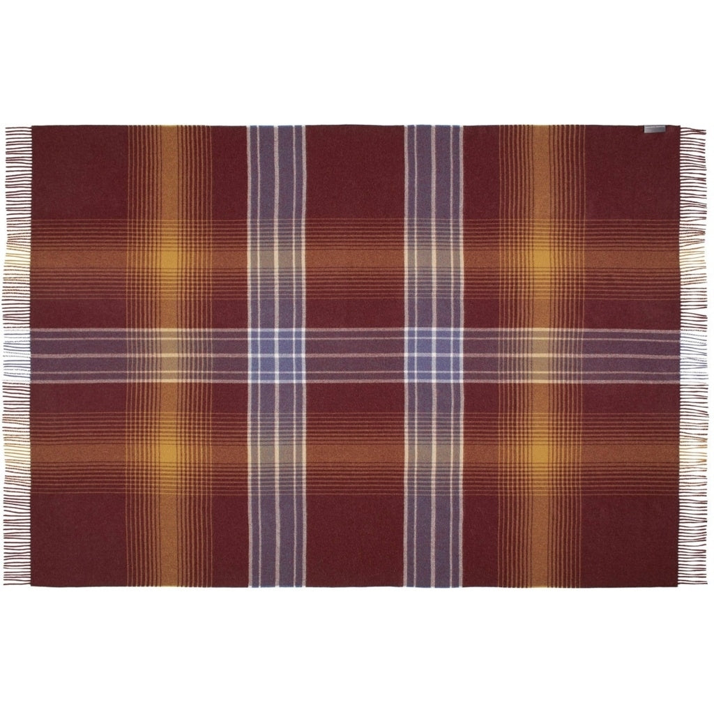 Bogota Baby Alpaca Blankie Vintage Bordeaux 130x200 cm