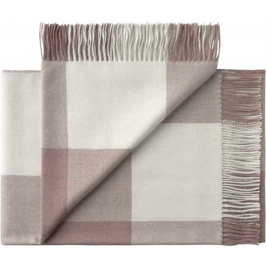 Santa Fe Baby Alpaca Blankie White Rose 130x200 cm