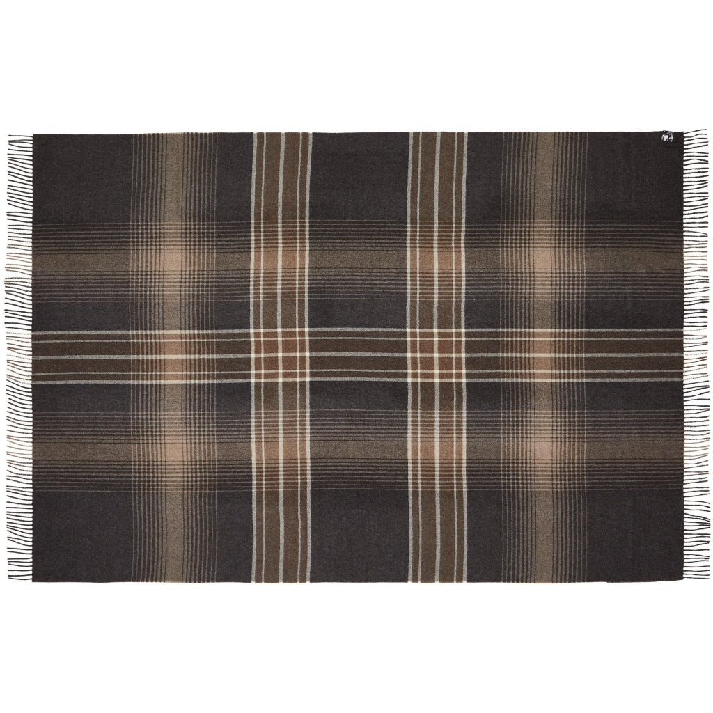 Bogota Baby Alpaca Blankie Donkergrijs 130x200 cm