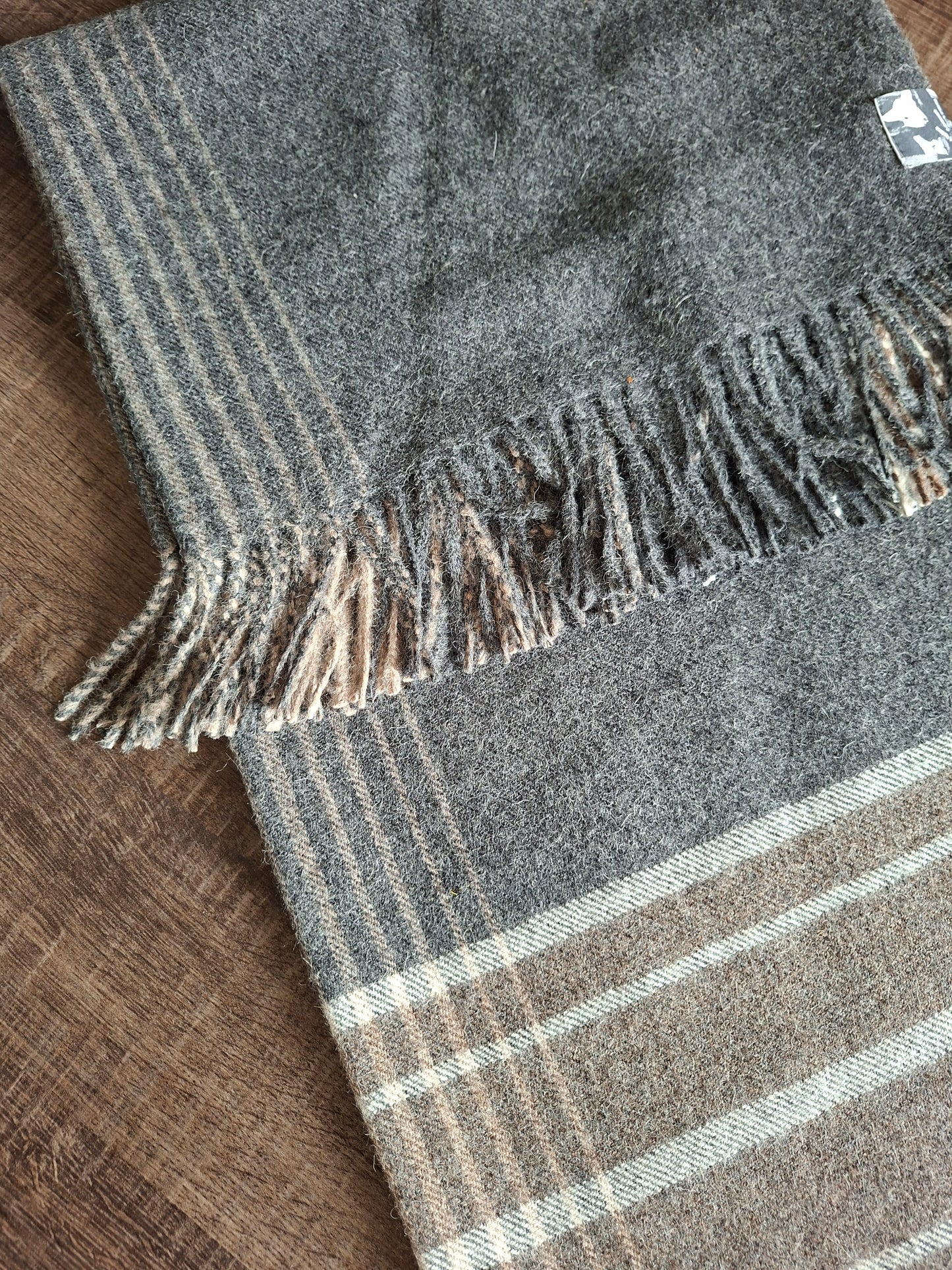 Bogota Baby Alpaca Blankie Donkergrijs 130x200 cm
