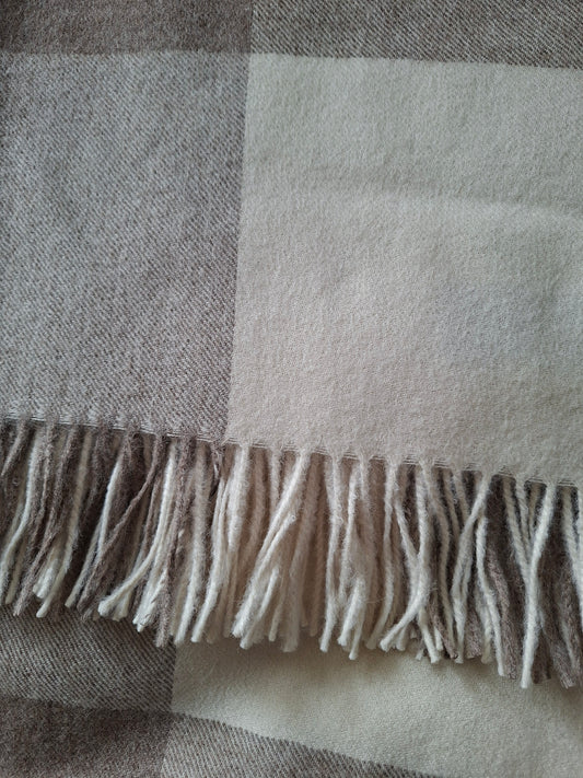 Santa Fe Baby Alpaca Blankie Walnootbruin 130x200 cm